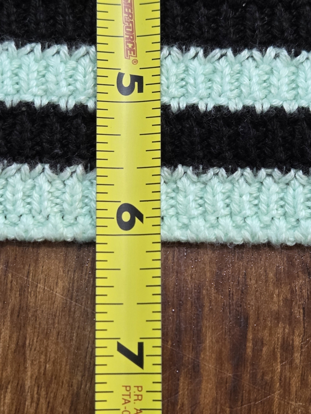 ZARA Crochet Knit Triangle Striped Multicolor Cropped Tank Top, Small Boho - Picture 5 of 5